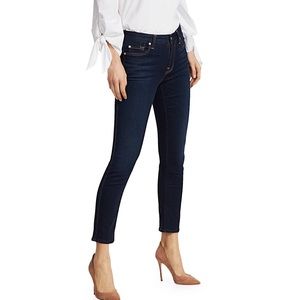7 For All Mankind MidRise Ankle Skinny Jeans